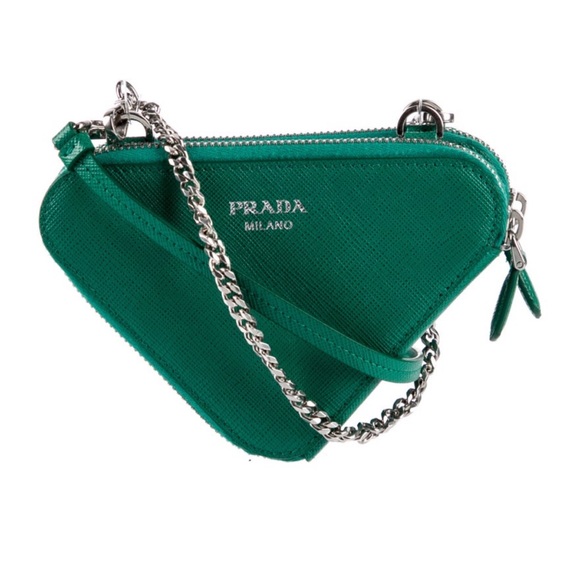 Prada triangle mini bag double sided - Picture 4 of 5